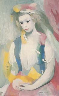 Marie Laurencin - Jeune femme au sautoir de perles