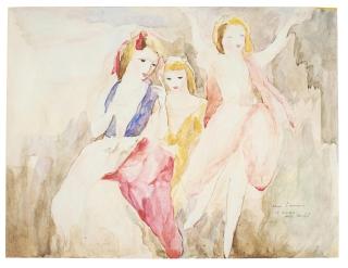 Marie Laurencin - Jeune femme et jeunes filles en plein air