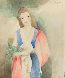 Marie Laurencin - Jeune fille à la branche