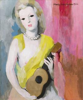 Marie Laurencin - Jeune Fille À La Guitare