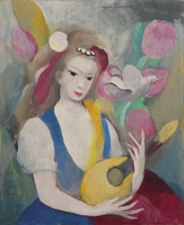 Marie Laurencin - Jeune fille à la mandoline