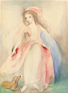 Marie Laurencin - Jeune Fille Au Chien