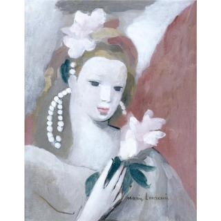 Marie Laurencin - Jeune Fille Au Corsage Fleuri