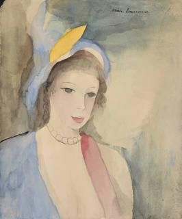 Marie Laurencin - Jeune fille aux perles