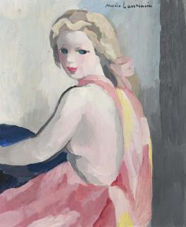 Marie Laurencin - Jeune Fille De Trois-Quart