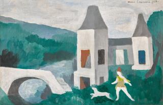 Marie Laurencin - Jeune seigneur devant son palais