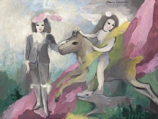 Marie Laurencin - L\'écuyère et le page