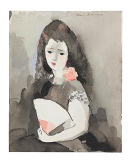 Marie Laurencin - L\'Espagnole à l\'éventail