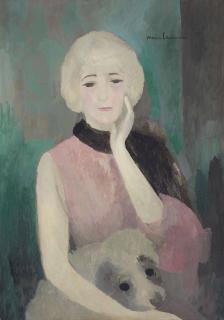 Marie Laurencin - Lucy Hessel et son chien