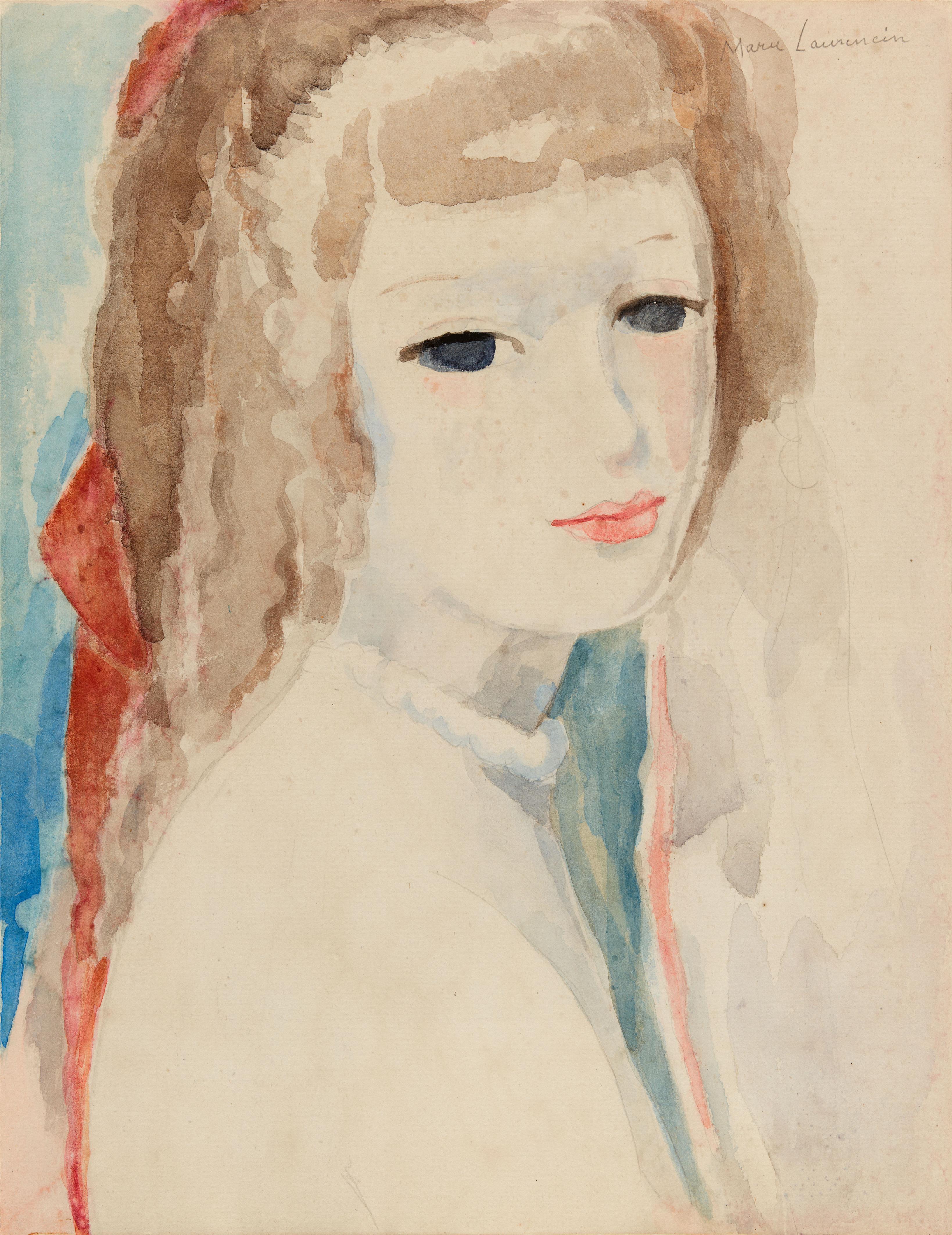 Marie Laurencin - Mädchenportrait
