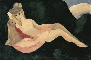 Marie Laurencin - Nu Au Chien