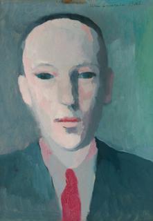 Marie Laurencin - Portrait d\'Alain Chenon, Comte de Lèche