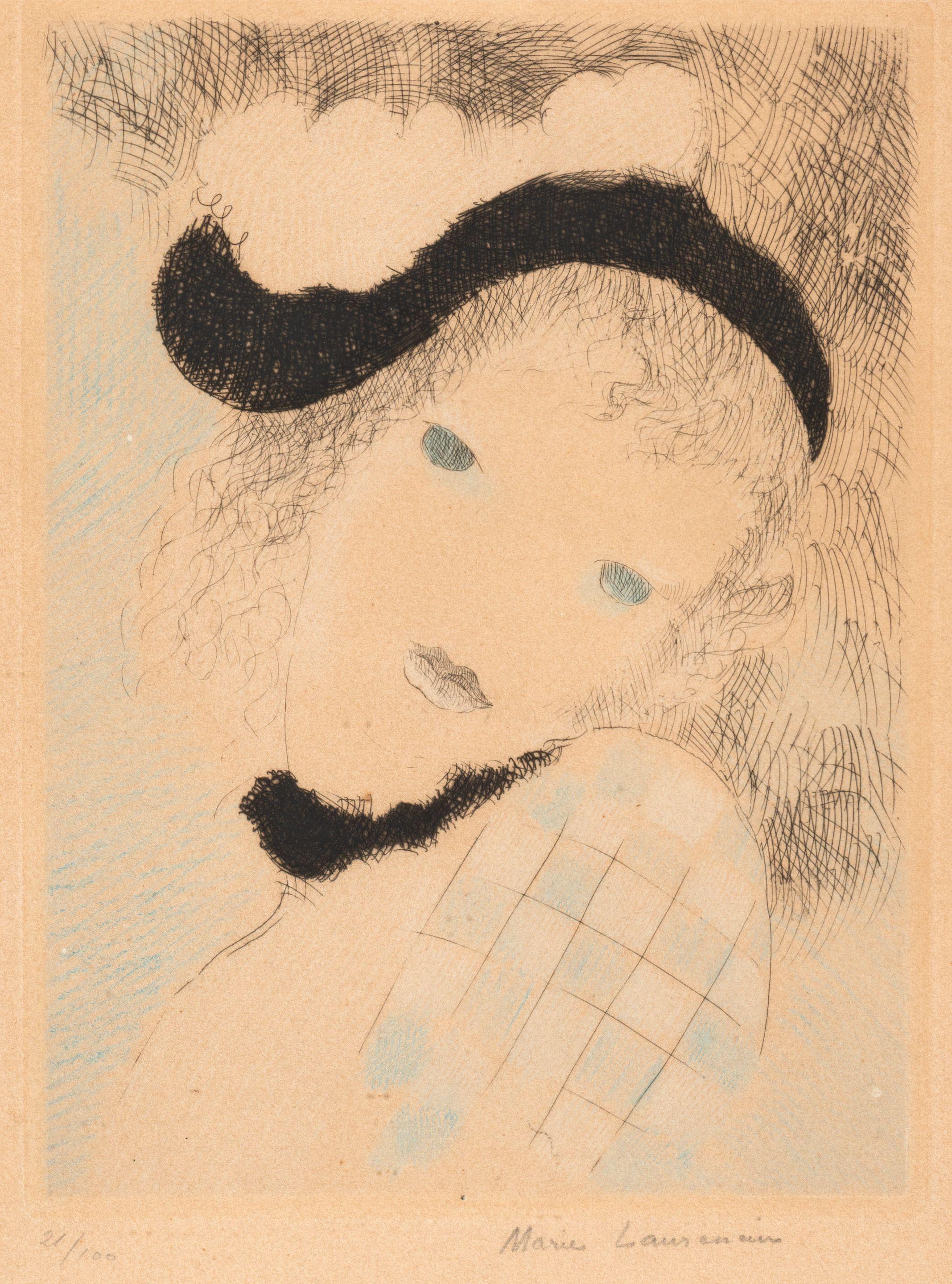 Marie Laurencin - Portrait de femme