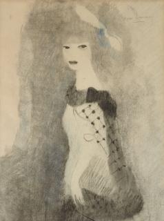 Marie Laurencin - Portrait De Femme