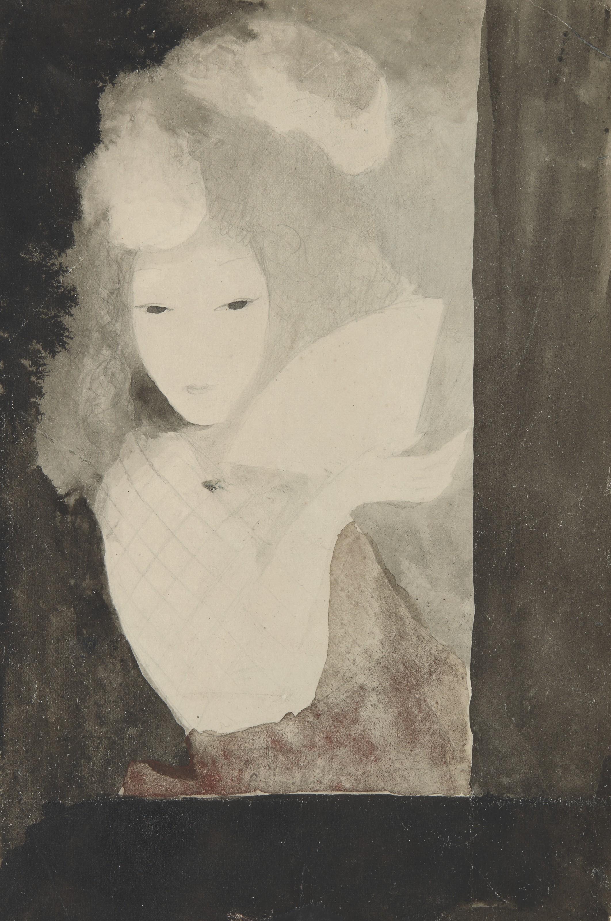 Portrait De Jeune Femme by Marie Laurencin | Art.Salon