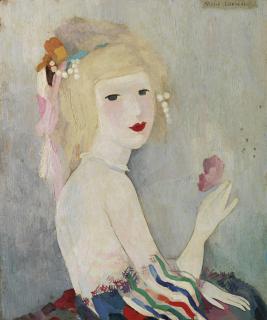 Marie Laurencin - Portrait De Jeune Femme