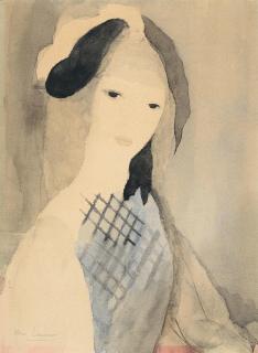 Marie Laurencin - Portrait de jeune fille
