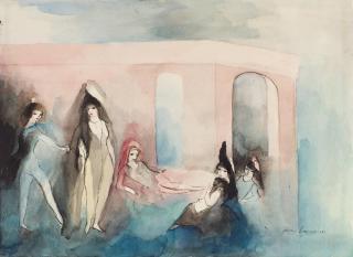 Marie Laurencin - Scène De Théâtre