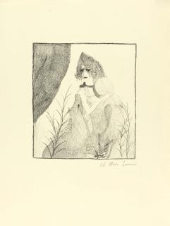 Marie Laurencin - Sommer. Vier Lithographien zu Gedichten von Adolf von Hatzfeld.