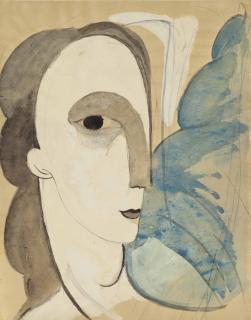 Marie Laurencin - Tête De Femme De Profil