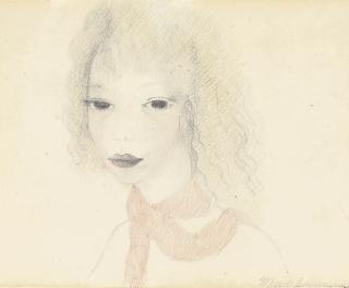 Marie Laurencin - Tête de jeune fille
