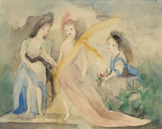 Marie Laurencin - Trois jeunes filles
