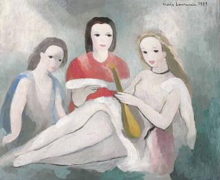 Marie Laurencin - Trois jeunes filles