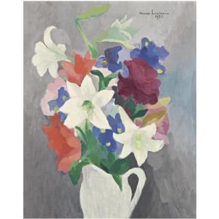 Marie Laurencin - Vase De Fleurs Avec Lys
