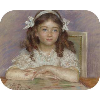 Marie-Louise-Catherine Breslau - Portrait De Fillette