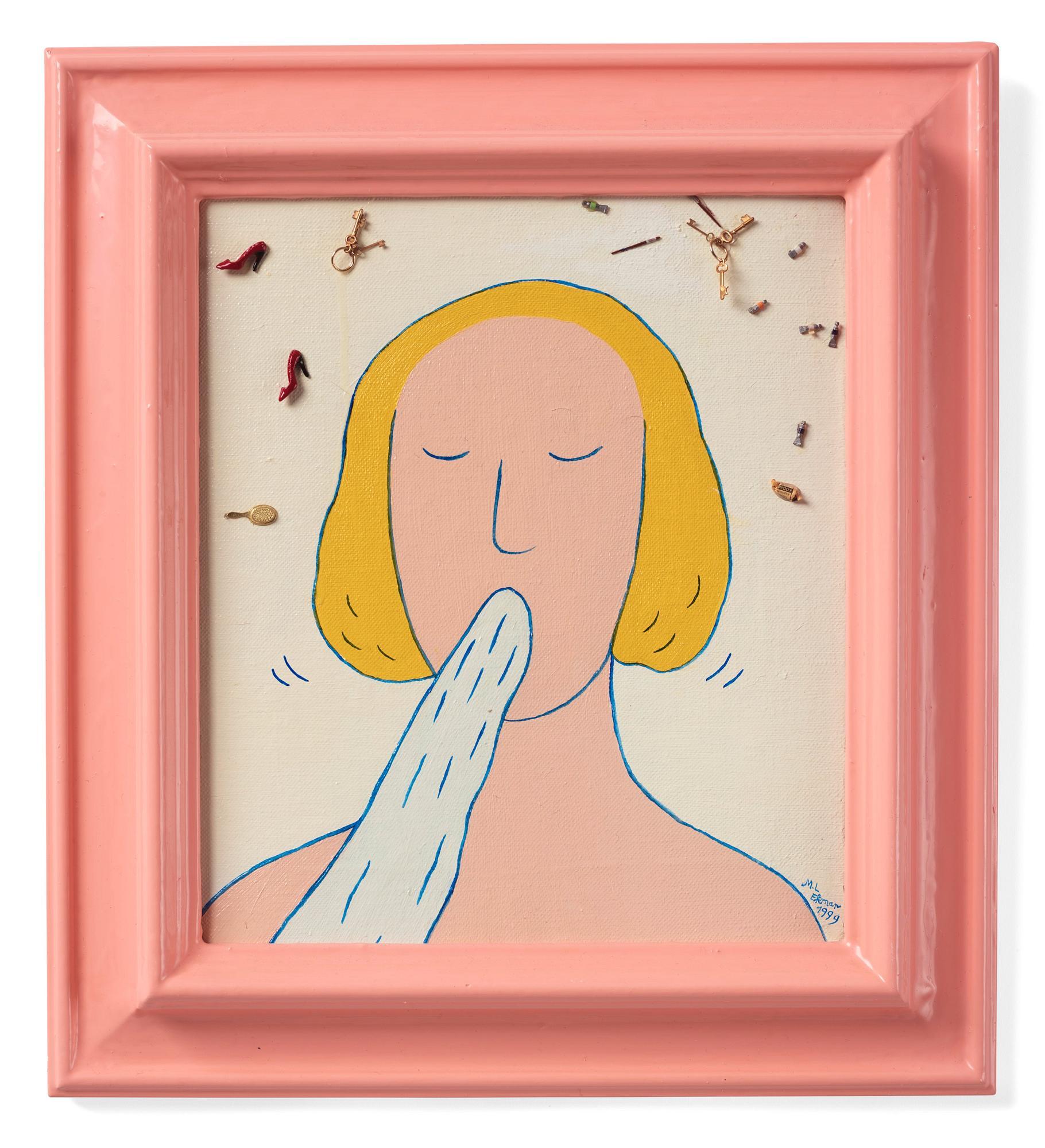 Marie-Louise Ekman - \'Dam med nycklar och skor\'