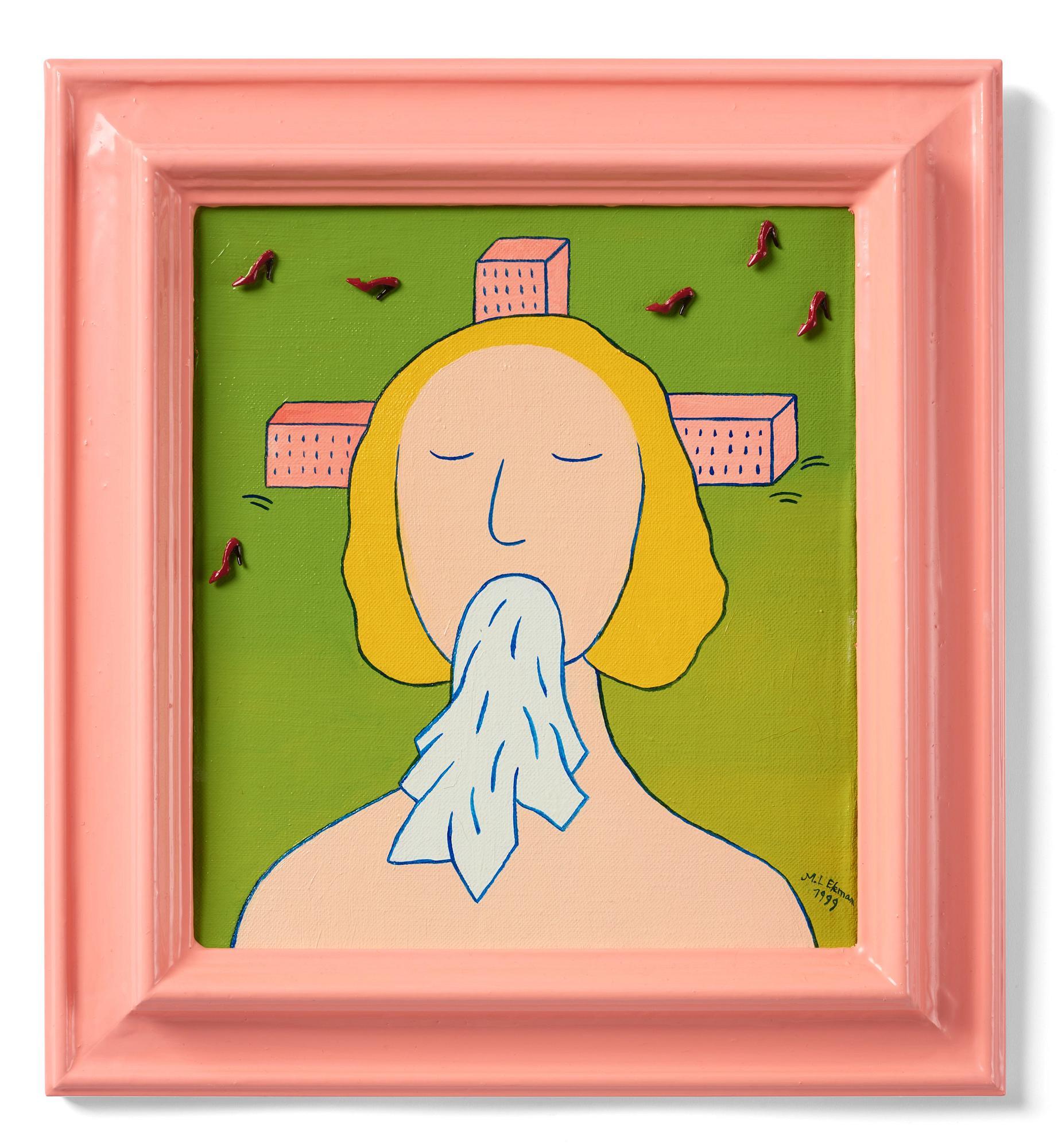 Marie-Louise Ekman - \'Dam med skor och näsduk\'