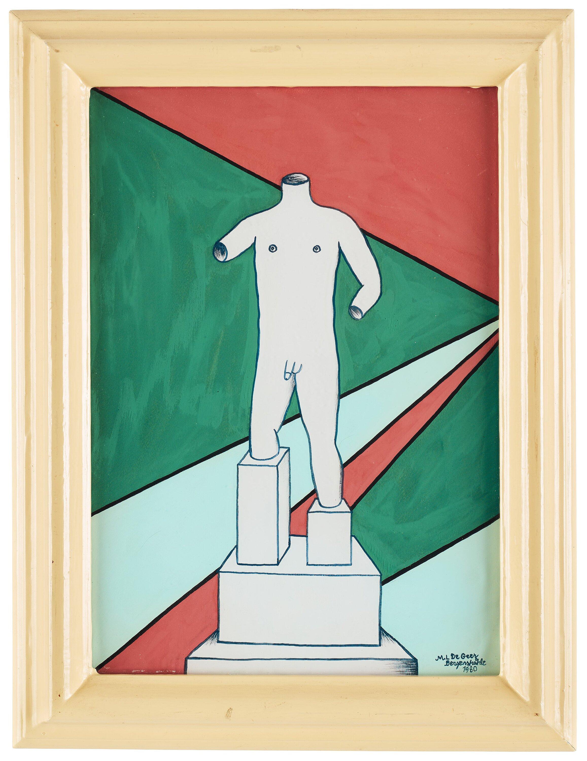 Marie-Louise Ekman - ”Ett trasigt mans-monument och en Olle Baertling-tavla”.