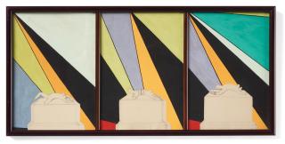 Marie-Louise Ekman - Monument med Olle Baertling målning