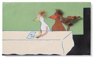 Marie-Louise Ekman - \'Skrivande fågel\'