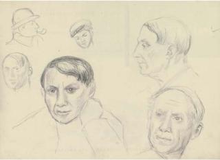 Marie Marevna - Portrait of Picasso At Vallauris