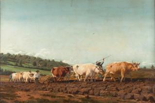 Marie Rosalie Bonheur - Ackerbau in der Nièvre