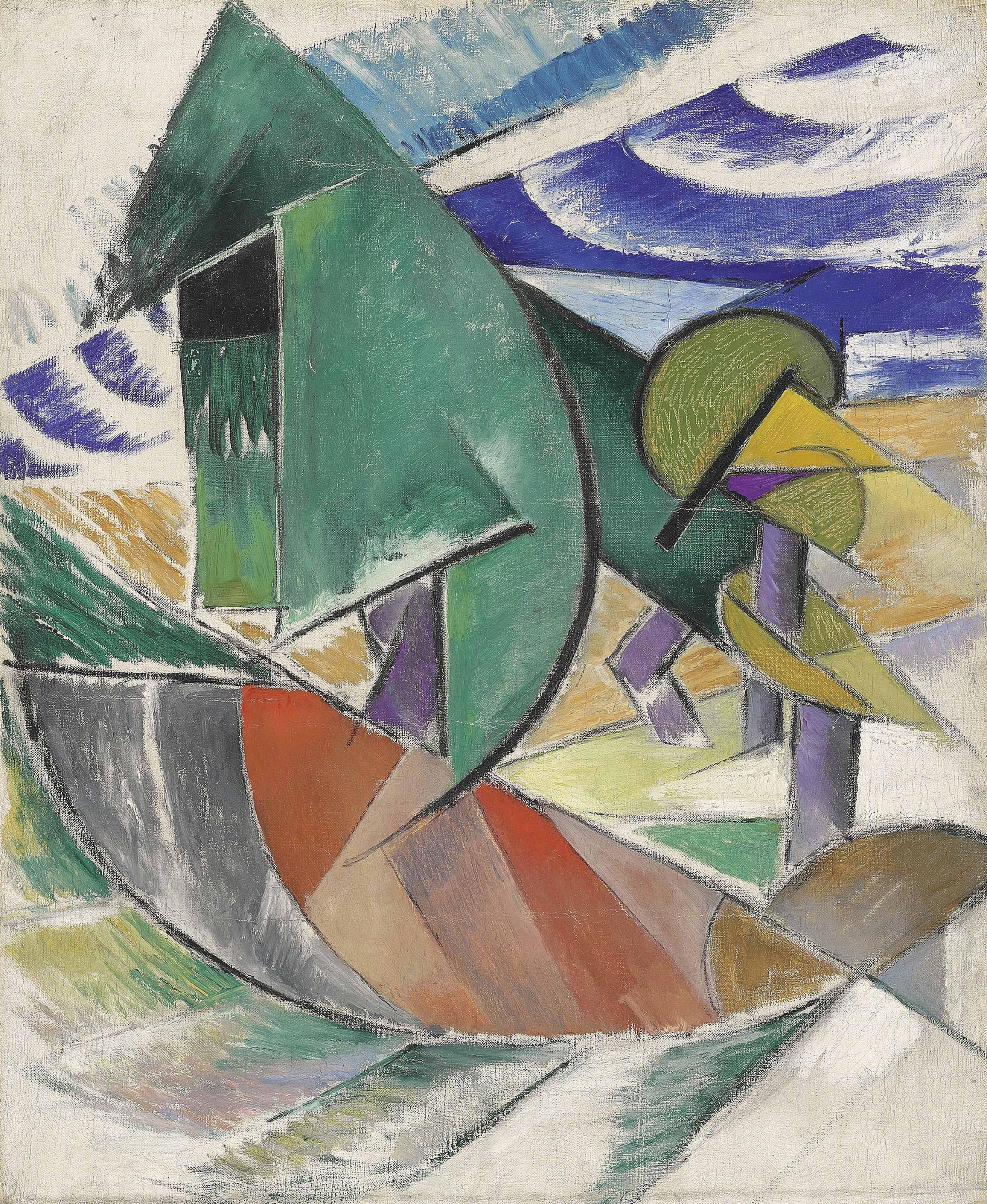 Marie Vassilieff - Composition rayonniste