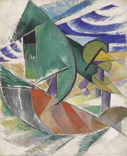 Marie Vassilieff - Composition rayonniste