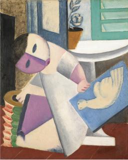 Marie Vassilieff - L\'Enfant à l\'oiseau