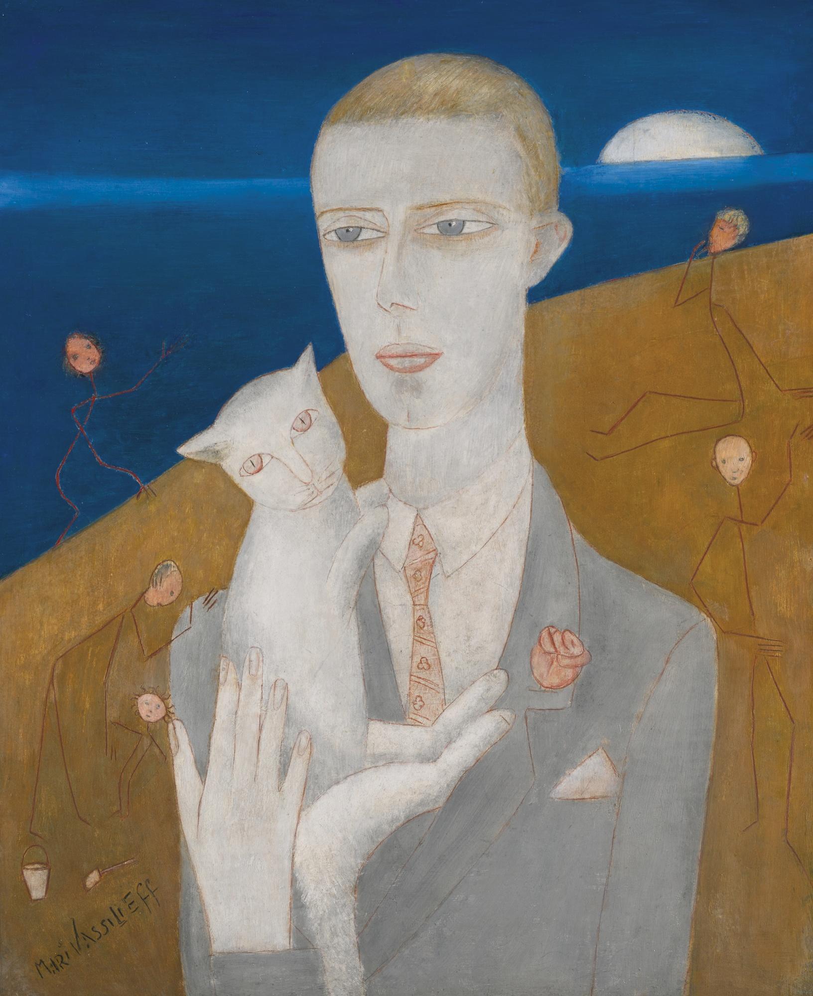 Marie Vassilieff - Portrait Of Prince Albrecht Of Urach