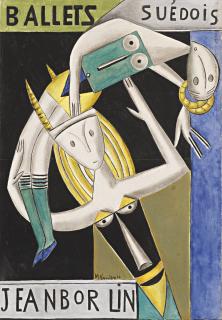 Marie Vassilieff - Poster For Jean Borlin\'S Ballets Suédois