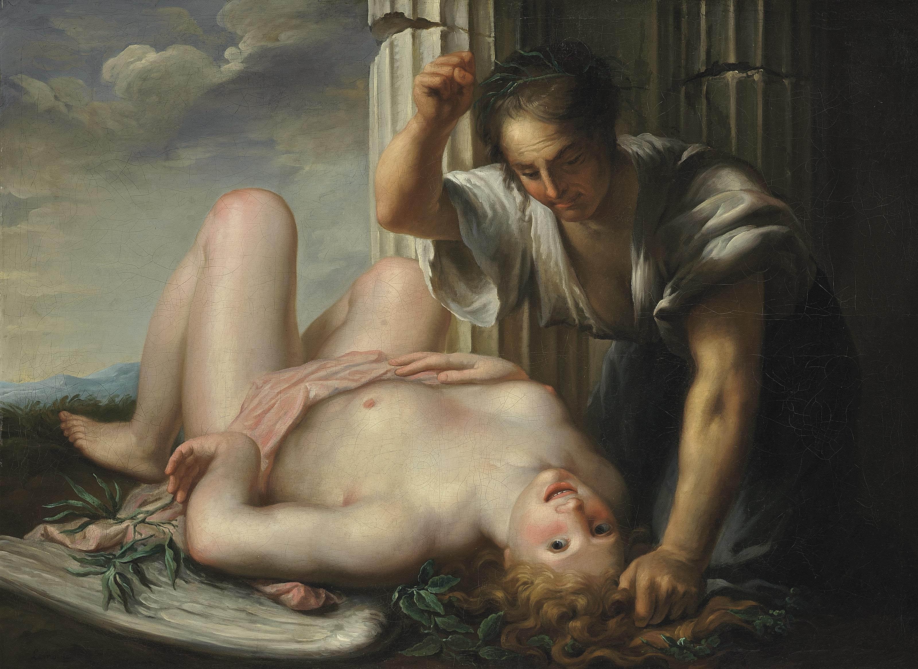 Marie-Victoire Lemoine - Peace struck down by Anger