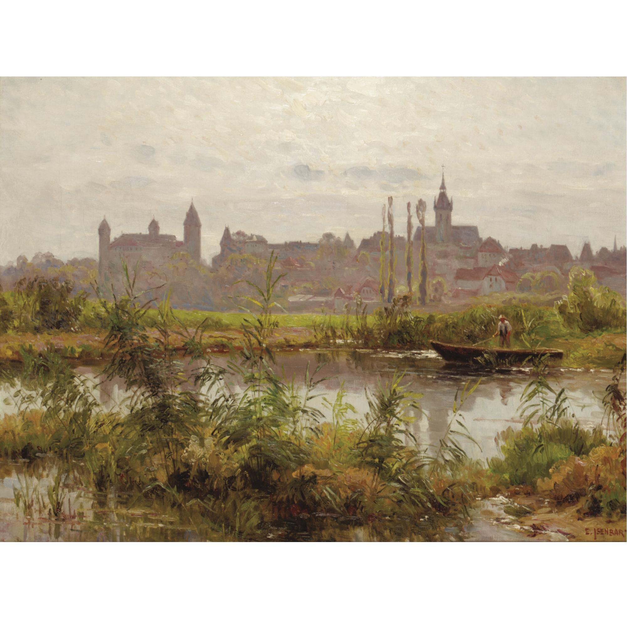 Marie-Victor-Émile Isenbart - Lake Neuchatel, Switzerland