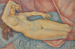 Marie Vorobieff Marevna - Reclining Nude