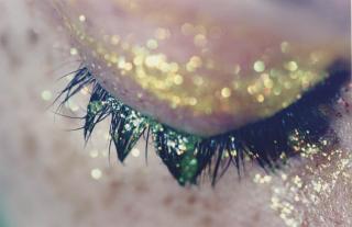 Marilyn Minter - Yellow Sparkle, 2007