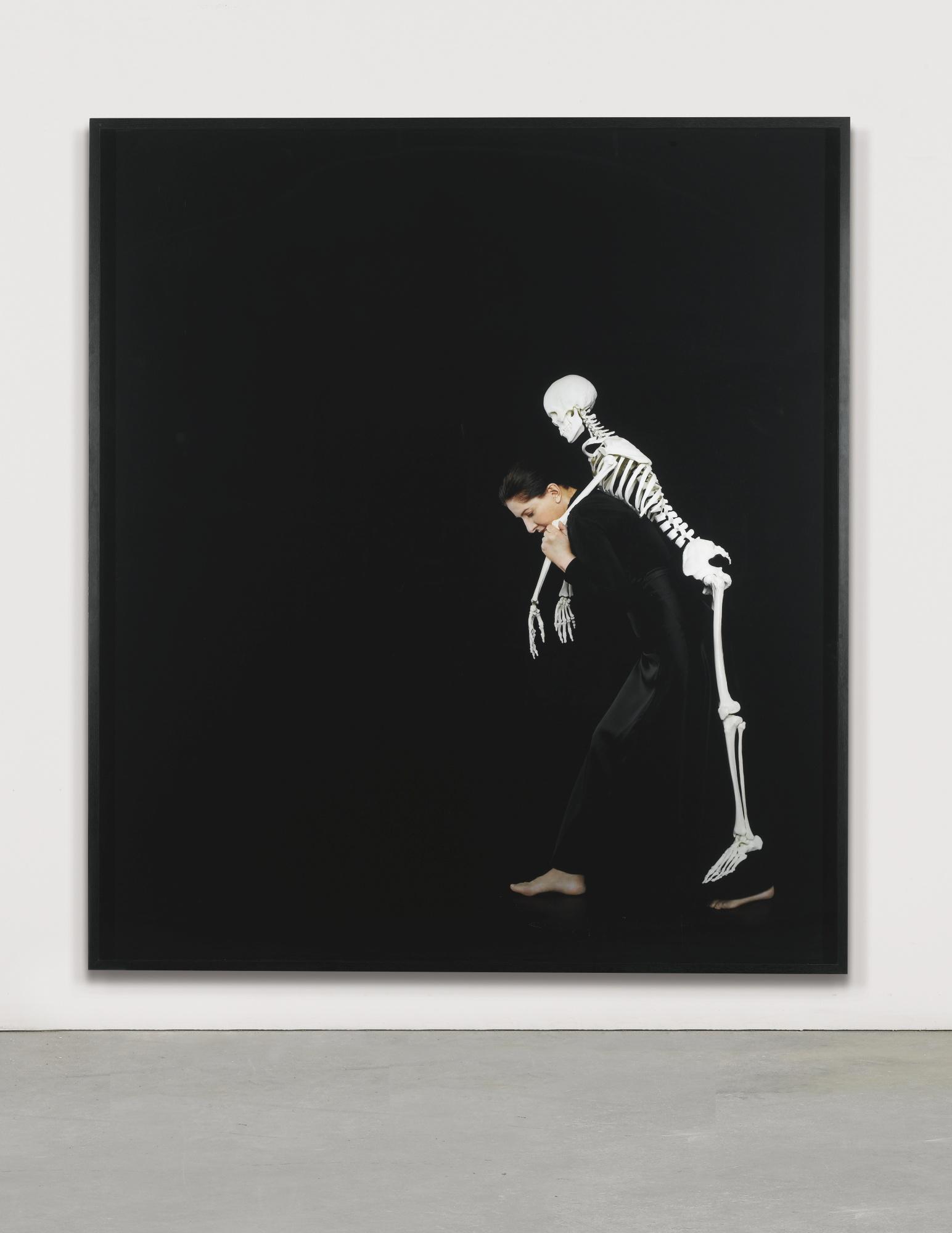 Marina Abramovic - Carrying The Skeleton