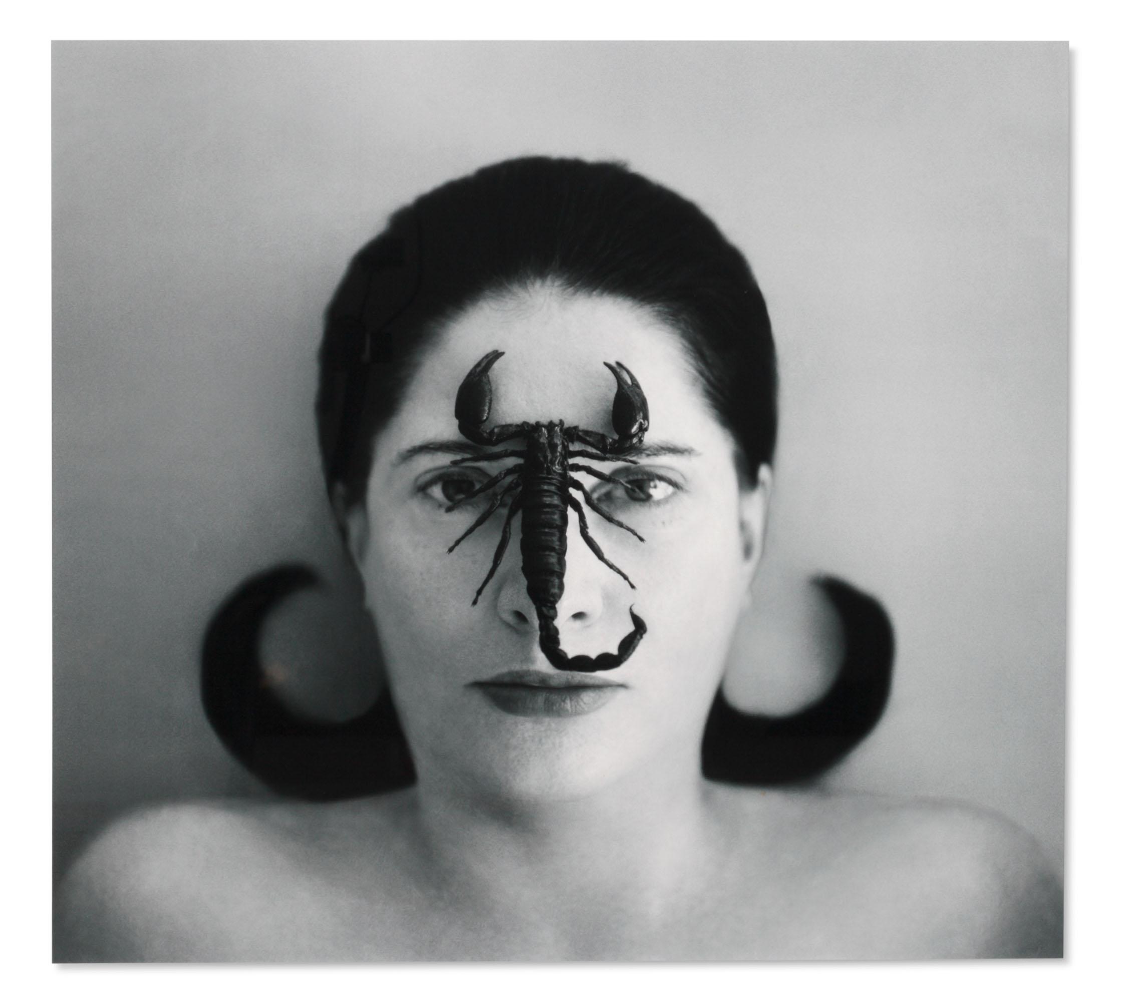Marina Abramovic - Portrait With Scorpio
