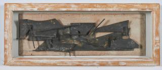 Marino Di Teana - Ohne Titel (Studie in Blei für Stahlrelief).