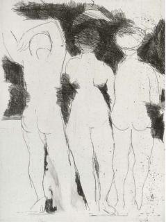 Marino Marini - Bagnanti (G. A28)