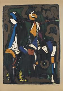 Marino Marini - Bunter Reiter II